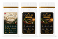 Paquete de café de especialidad GrupoBerith con variedad Premium, Miel y Geisha en fondo blanco, alta gama y calidad superior.